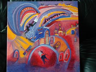 peinture de Josette Bude Laurent